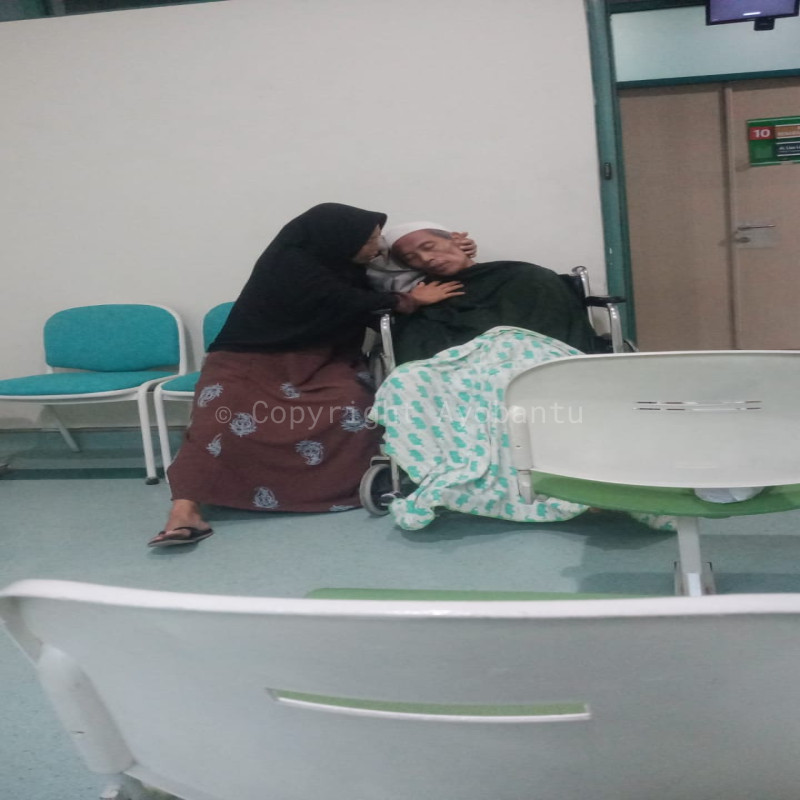 Ulurkan Tangan, Bantu Pak Salim dari Derita Stroke, Saraf Kejepit dan Luka Cubitus
