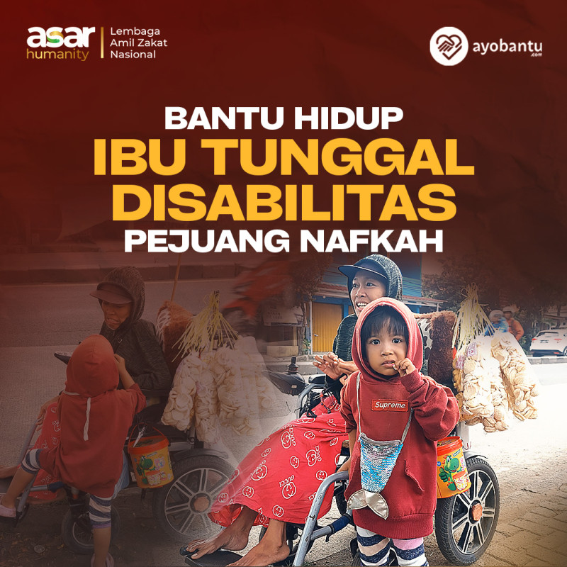 Bantu Ibu Warni Difabel Penjual Krupuk