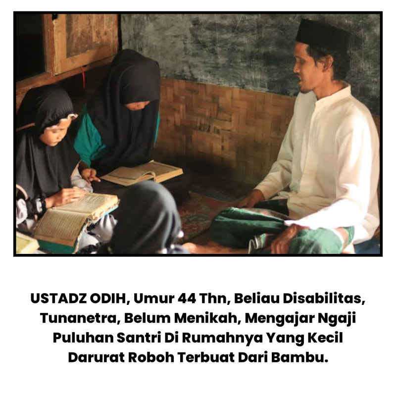THR RAMADHAN UNTUK GURU NGAJI DIPEDALAMAN