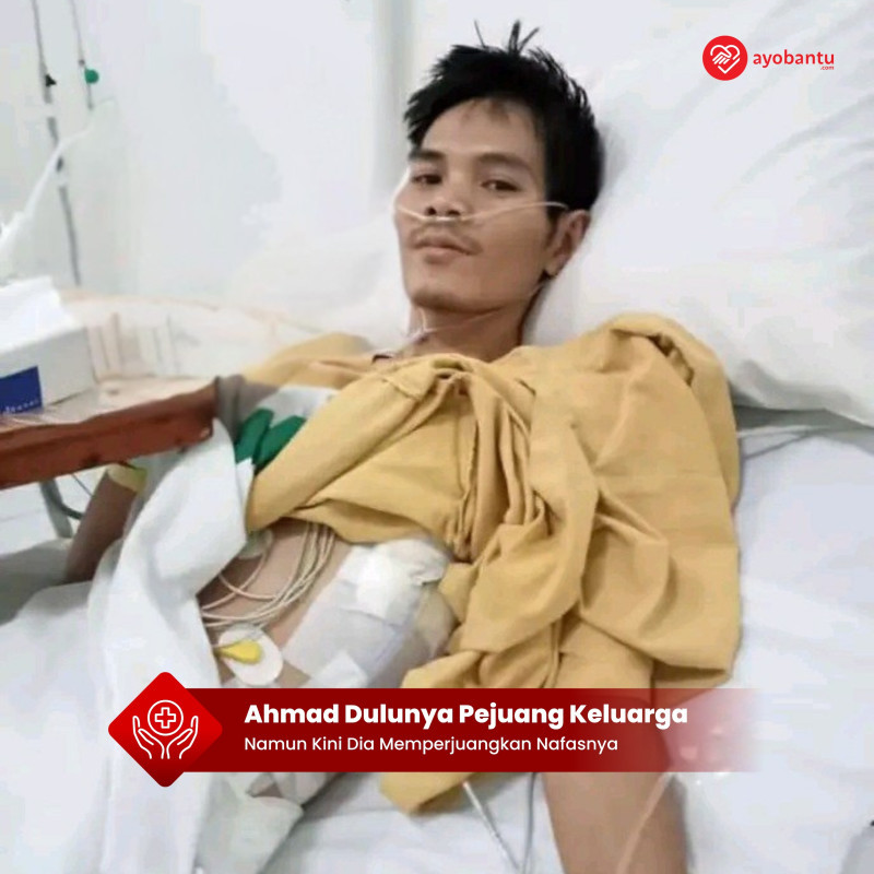 Bantu ahmad bertahan dari kerusakan paru serius