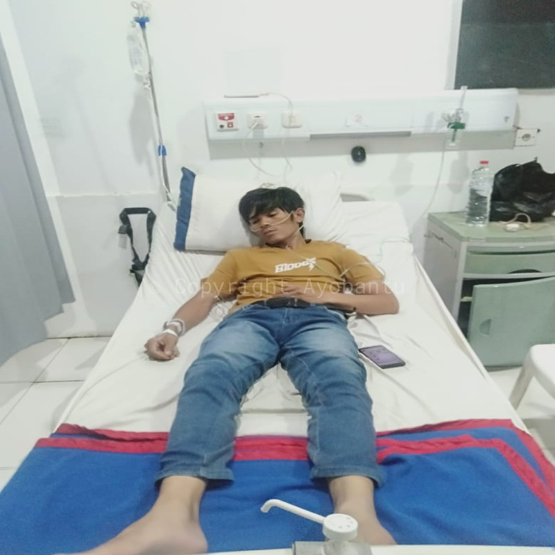Bantu ahmad sembuh dari sakit jantung dan paru