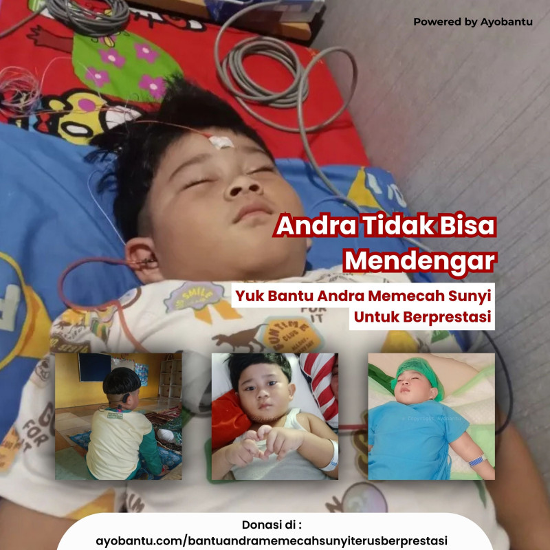 Saraf Telinga Rusak! Bantu Andra Mendengar