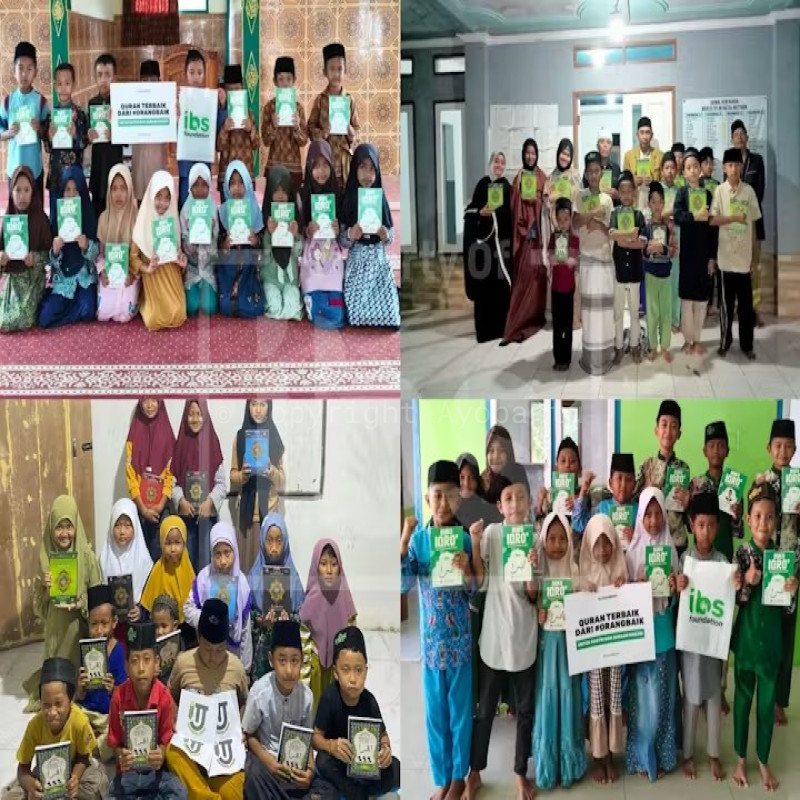 Tebar Quran di Pelosok Indonesia