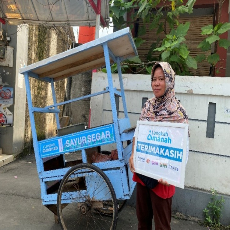 Gerobak Mandiri: Bantu Mereka Berdiri di Kaki Sendiri