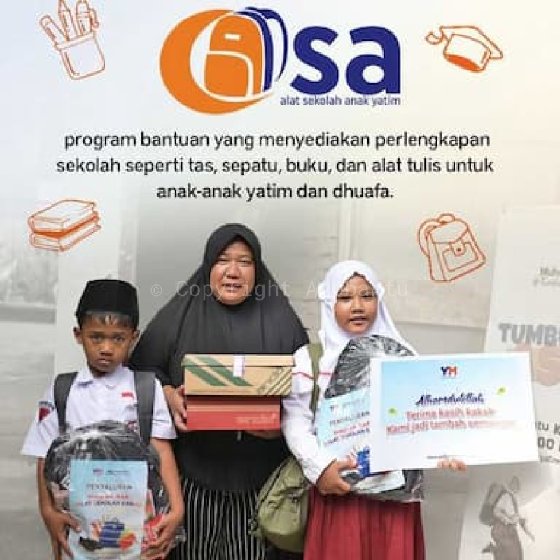 Open Donasi Kebutuhan Pendidikan Sekolah