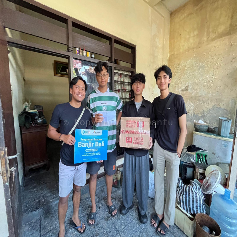 Bantu Korban Banjir Bali