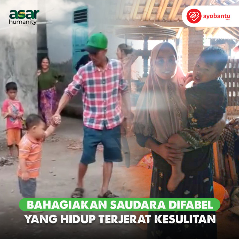 Ringankan beban kehidupan adik Wahsil & keluarga