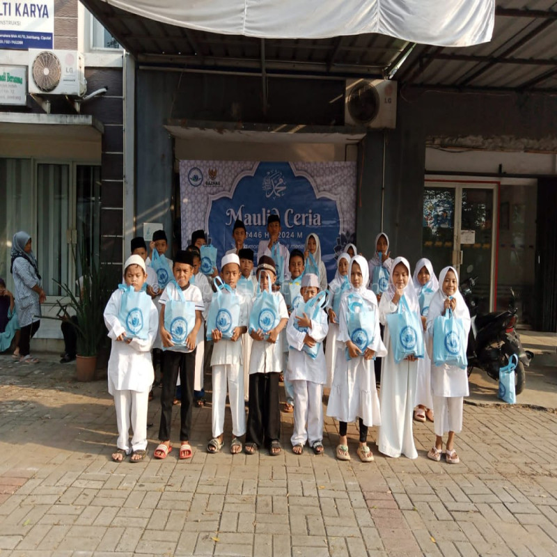 Sambut Maulid Nabi, Saatnya Berbagi dengan Yatim Dhuafa YGMI