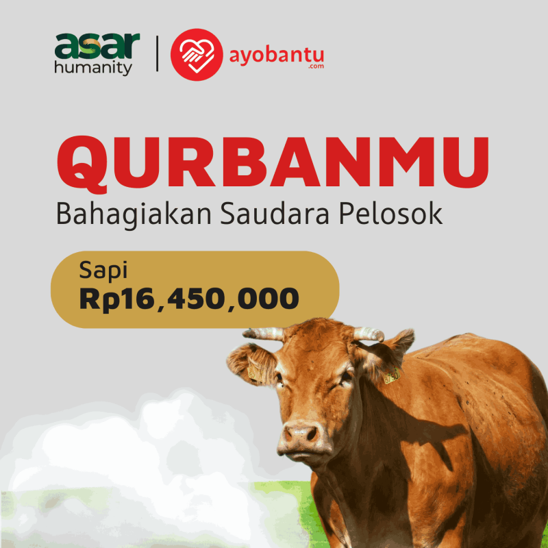 Qurbanmu Bahagiakan Fakir Miskin Pelosok Negeri