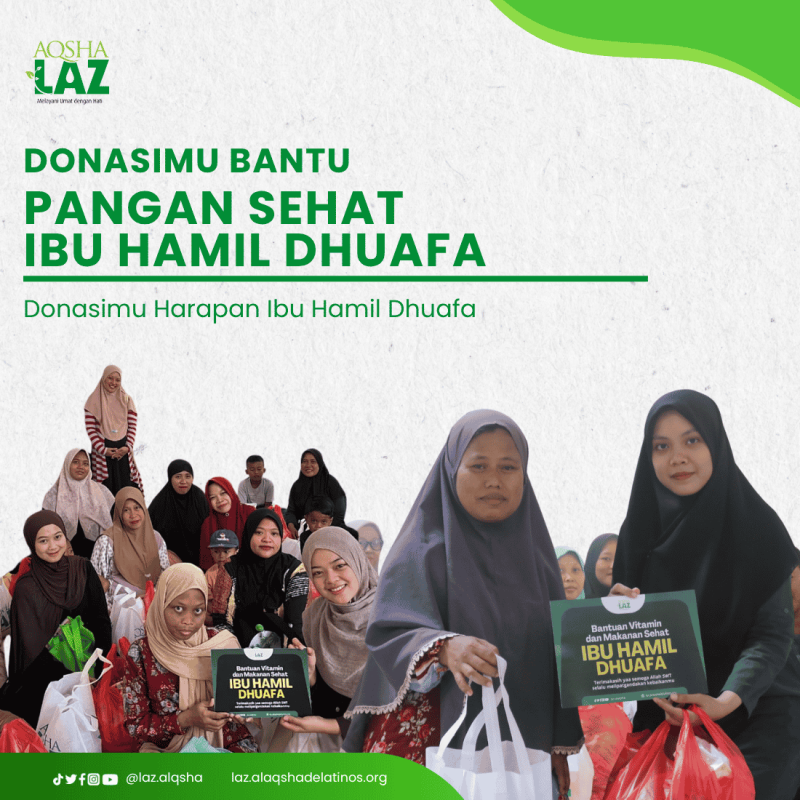 DONASIMU BANTU PANGAN SEHAT IBU HAMIL DHUAFA