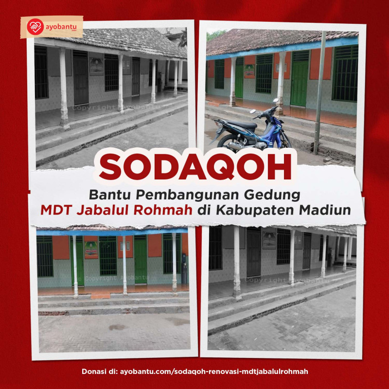 Sodaqoh renovasit mdt jabalul rohmah