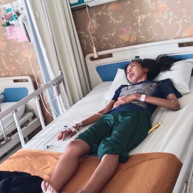 Bantu istri untuk operasi kelainan jantung