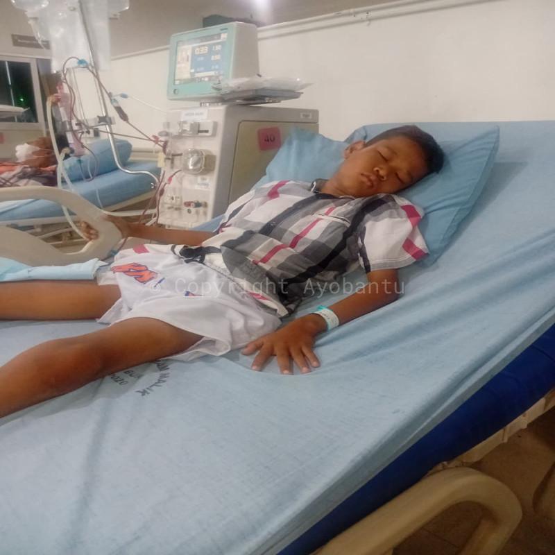 Bantu Adrian Bertahan Hidup dari Gagal Ginjal Kronis!