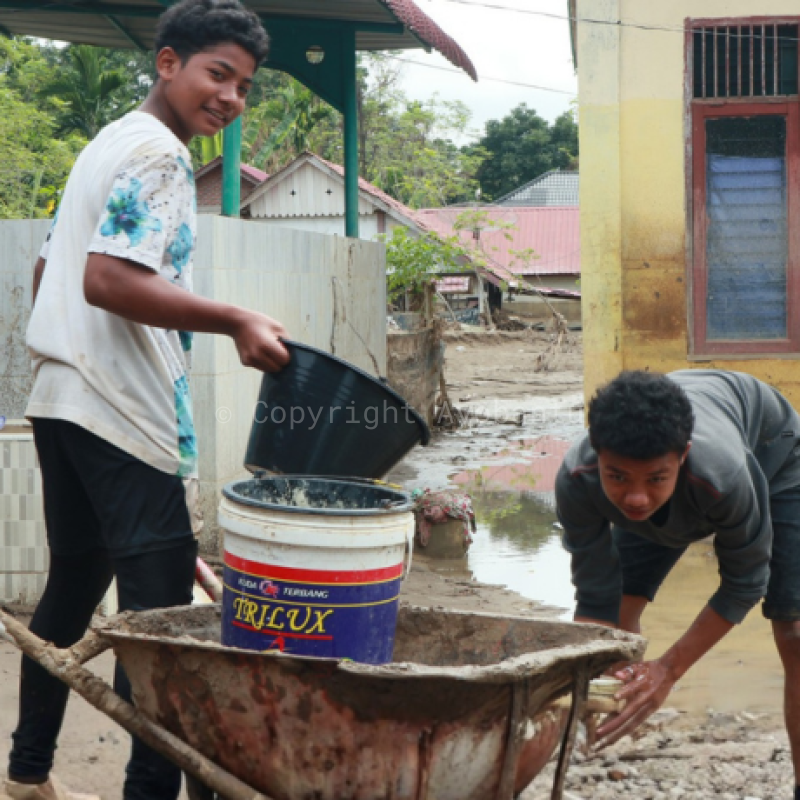 DARURAT Air Bersih! Terdampak Bencana di Sumatera