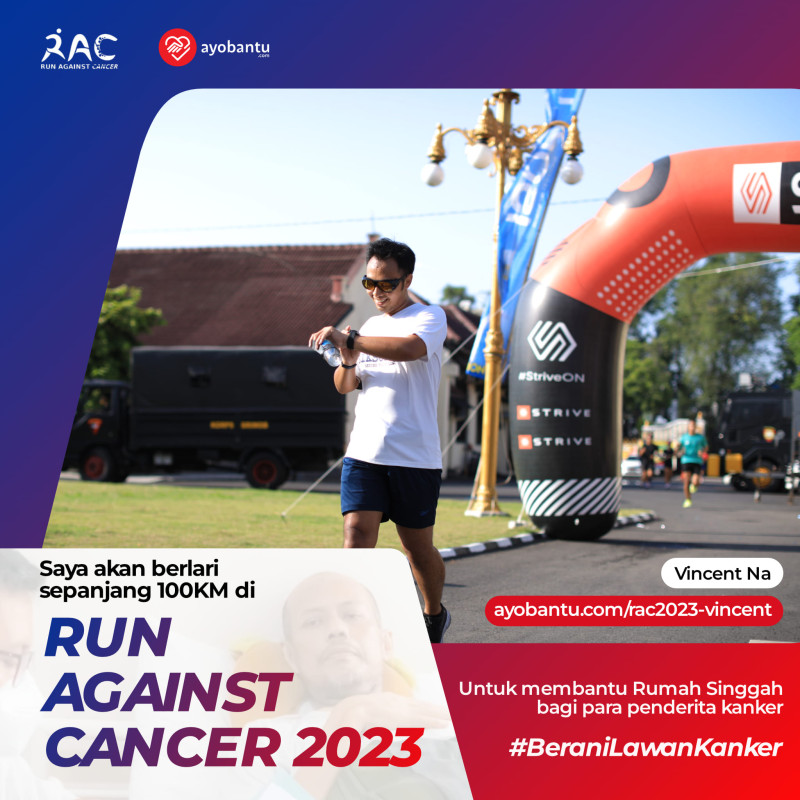 Run Against Cancer 2023 - Vincent Na