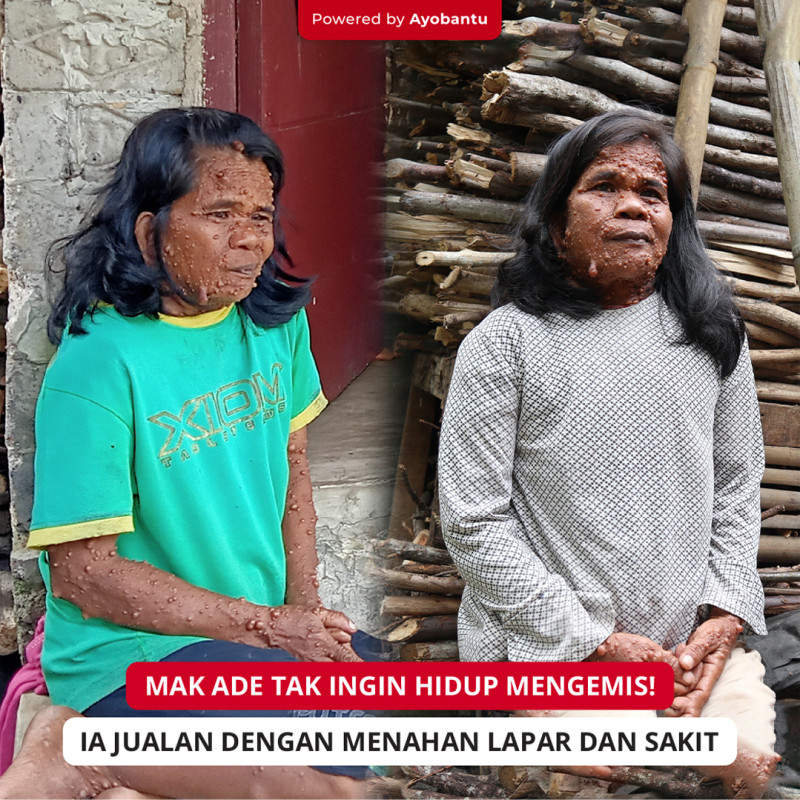 Tak Ingin Mengemis, Emak Jual Kopi Kelilling dengan Menahan Lapar dan Sakit!!!