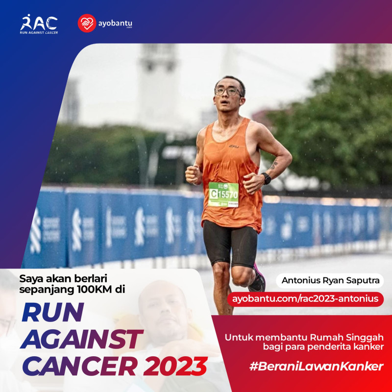 Run Against Cancer 2023 - Antonius Ryan Saputra