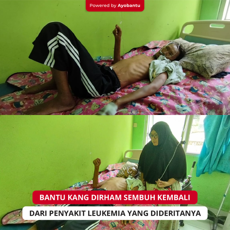 Bantu Kang Dirham Sembuh Dari Leukemia