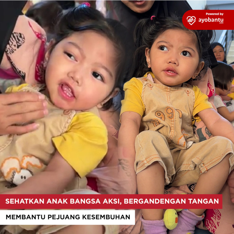 Sehatkan Anak Bangsa, Aksi Bergandengan Tangan Membantu Pejuang Kesembuhan