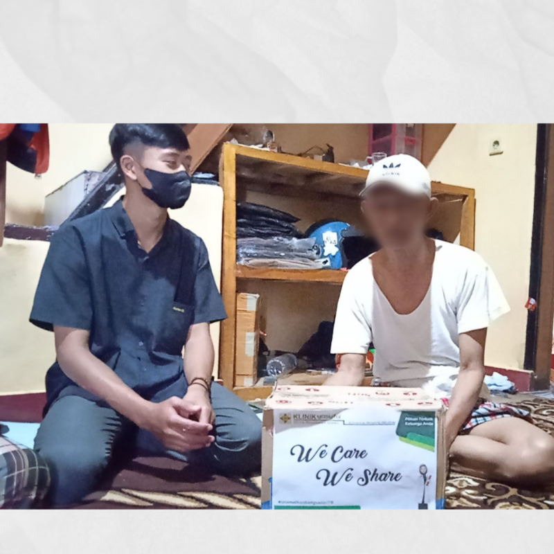 Hadiah Paket Sembako Bagi Pasien TB Dhuafa