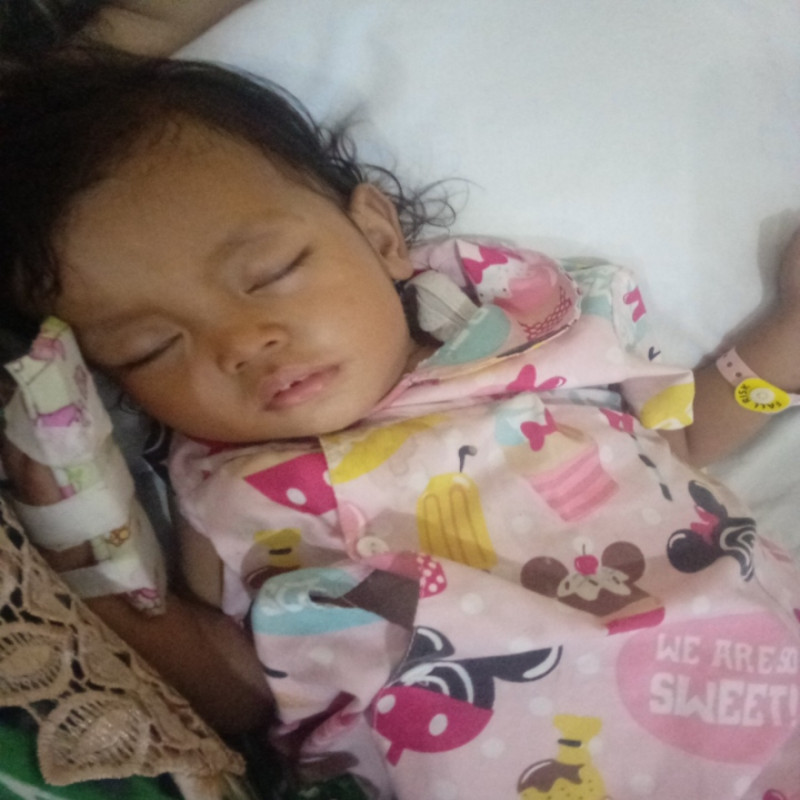 Bantu Afifah Sembuh Dari Sakit Parubronchopneumonia