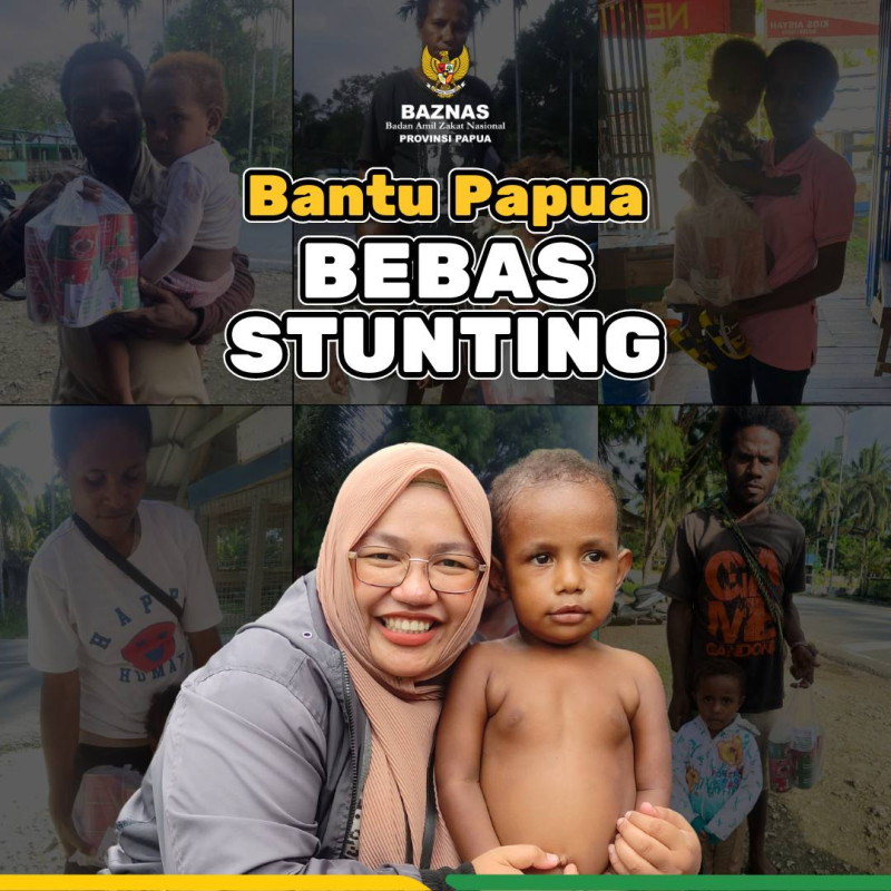 Bantu Papua Bebas Stunting