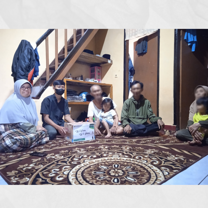 Hadiah Paket Sembako Bagi Pasien TB Dhuafa