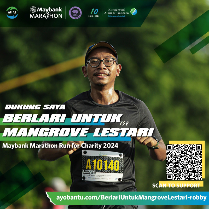 Berlari Untuk Mangrove Lestari - Robby Gunawan