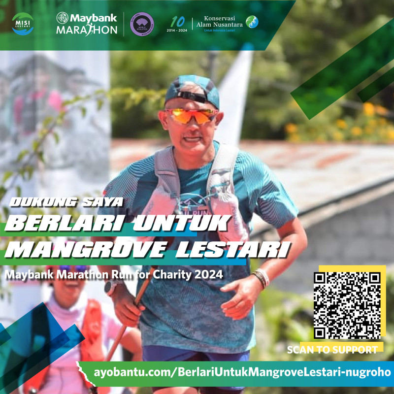 Berlari Untuk Mangrove Lestari - Nugroho Djojopurnomo