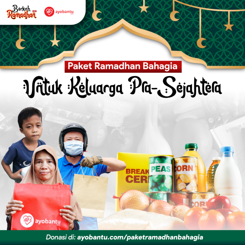 Paket Ramadhan Bahagia untuk Keluarga Pra-Sejahtera