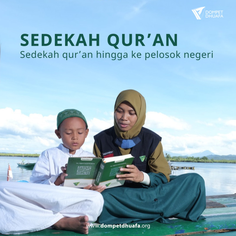 Sedekah 1.000 Al-Qur'an untuk Santri, Pembaca dan Penghafal Al-Qur'an Sampai Pelosok