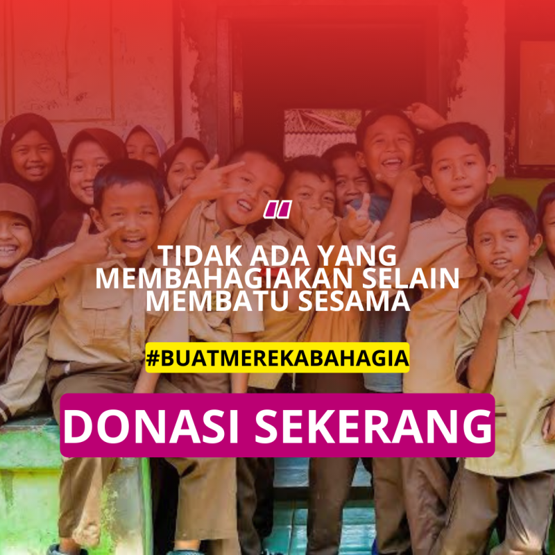 SANGAT PENTING! Bantu Pendidikan Anak Pelosok Desa