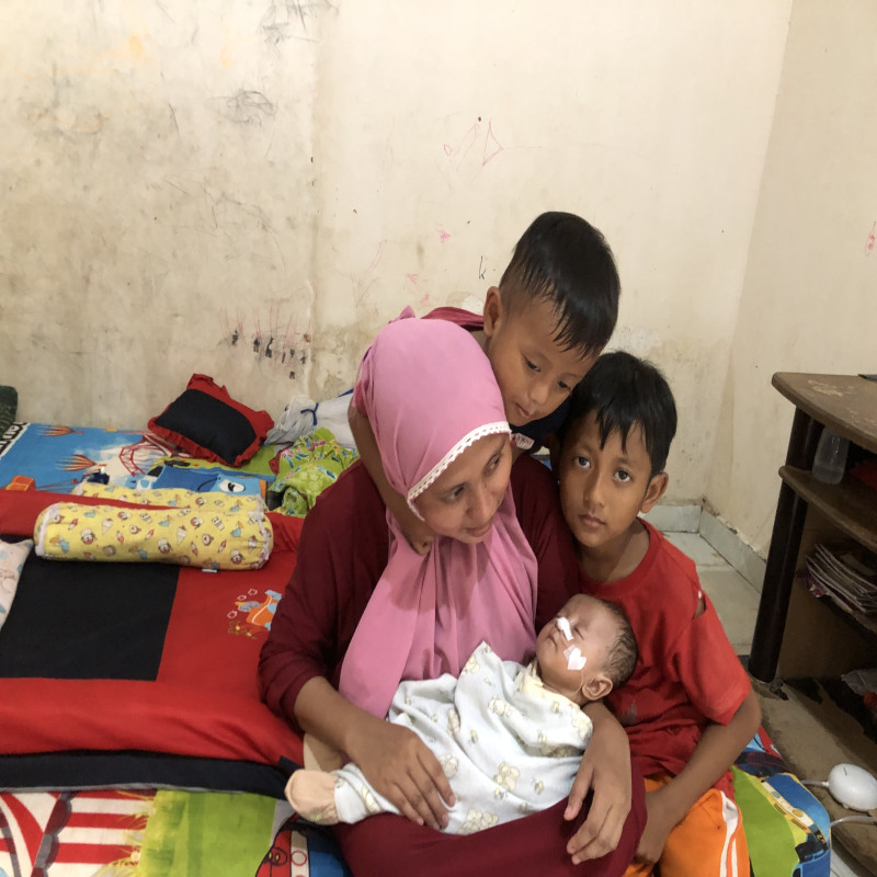 Bantu Abdullah, Bayi 4Th OPERASI PARU-PARU