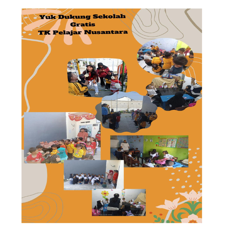 Mari Dukung Pendidikan Gratis TK Pelajar Nusantara