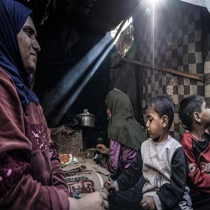 Sedekah Selimut Gaza Bantu Mereka Di Pengungsian