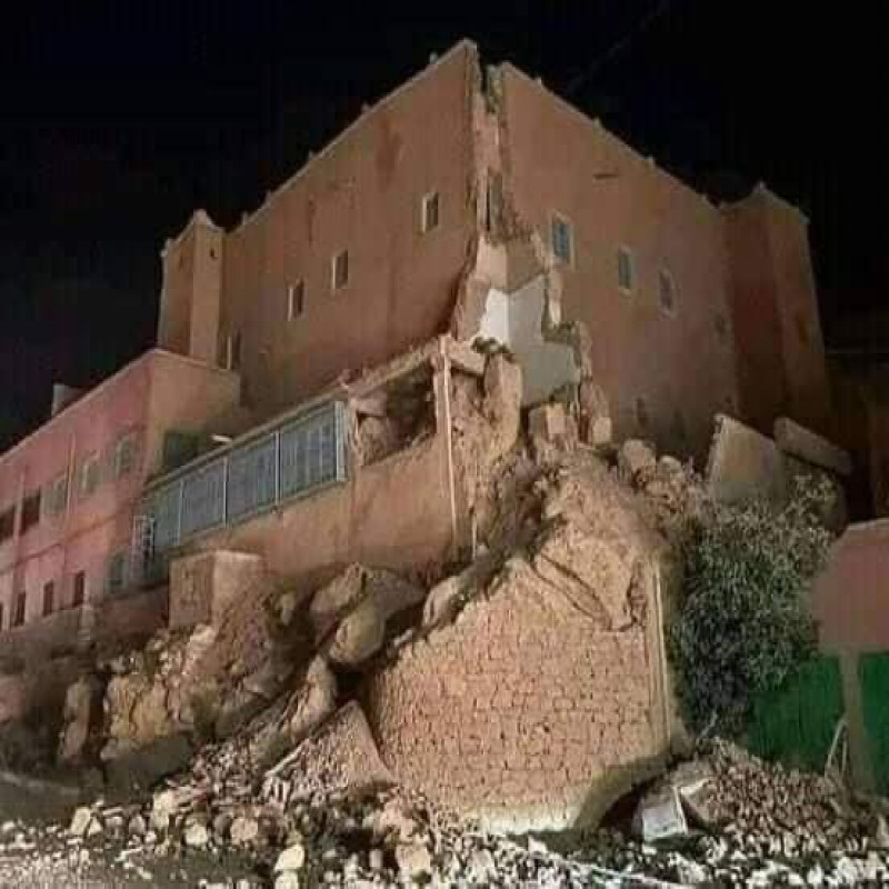 TOLONG BANTU! Maroko Berduka, 820 Meregang Nyawa Akibat Gempa