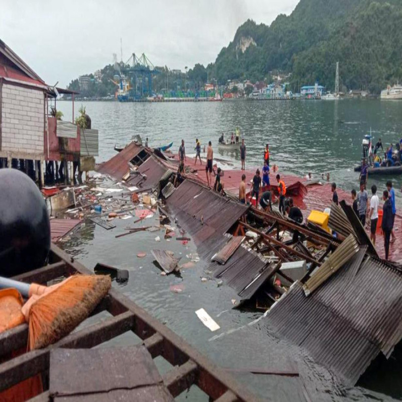 Peduli Gempa Papua, Ribuan Orang Mengungsi