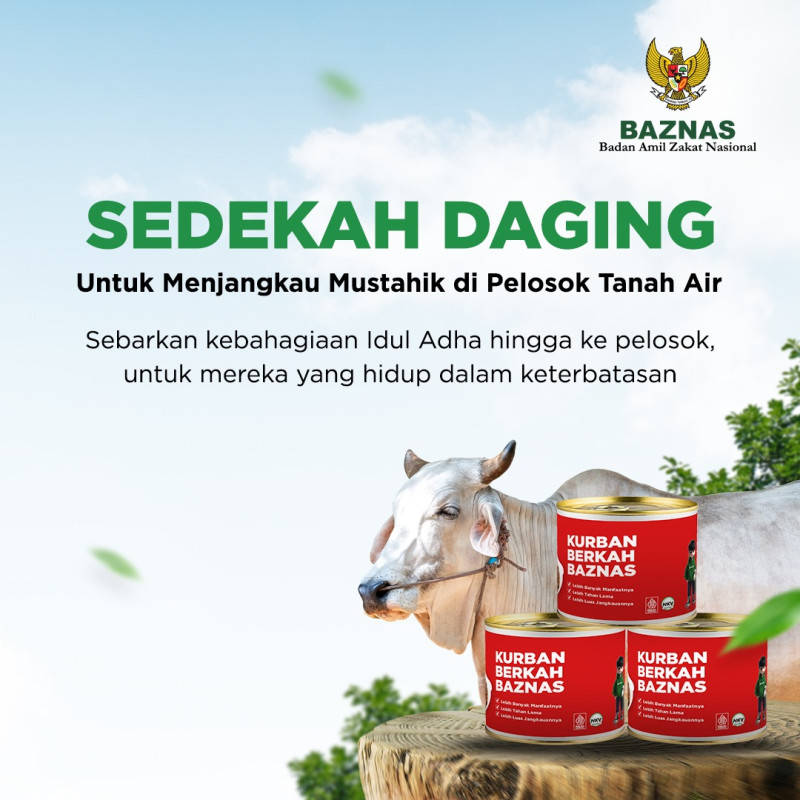 Sedekah Daging BAZNAS