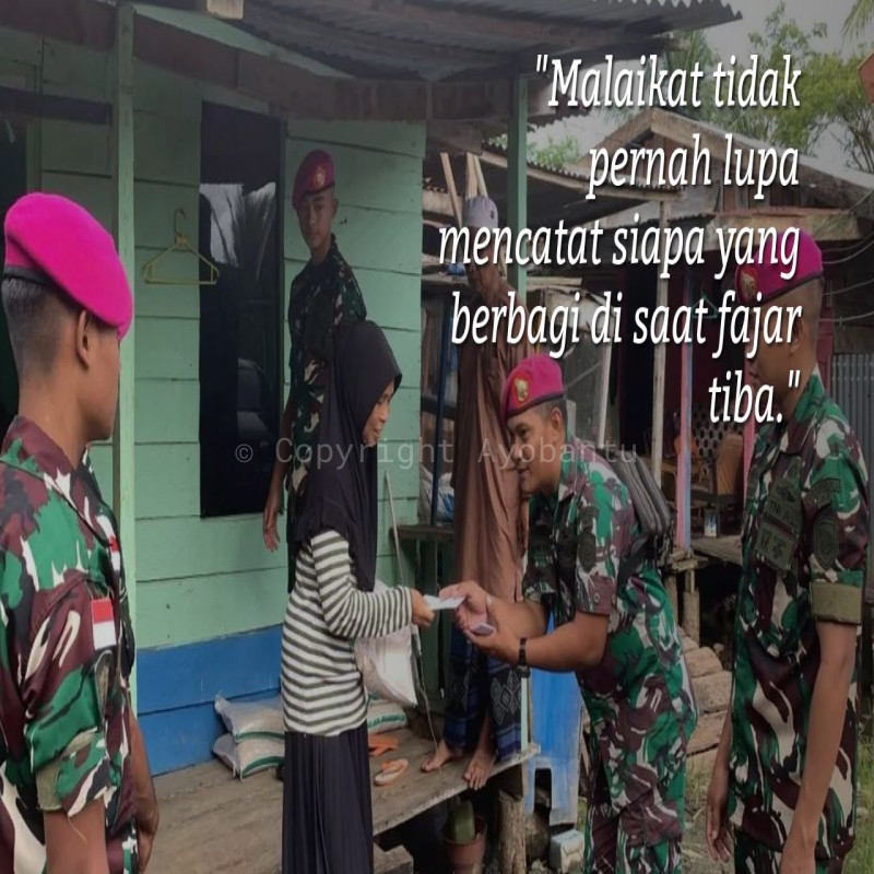 Sedekah Subuh Di Do'akan Malaikat