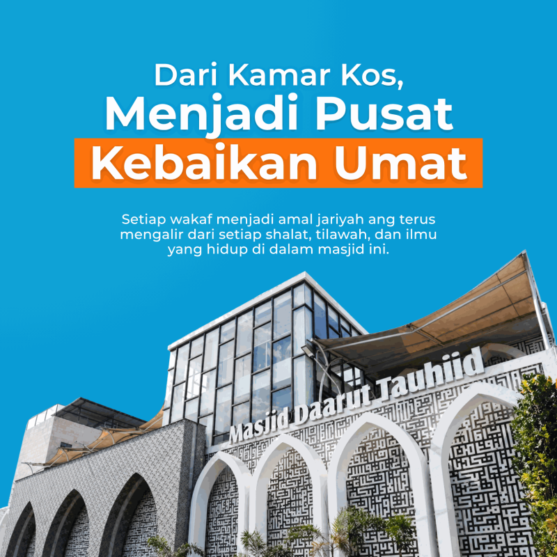 Wakaf Perluasan Masjid DT Gegerkalong