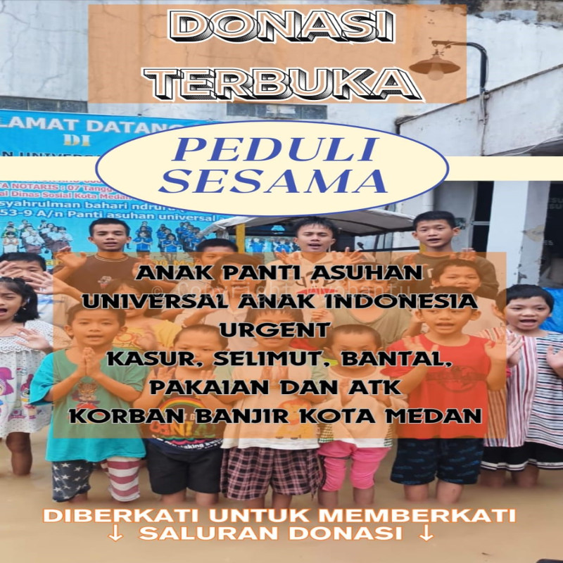 21 Anak Panti Asuhan Universal Anak Indonesia Korban Banjir