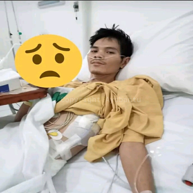 Bantu ahmad bertahan dari kerusakan paru serius