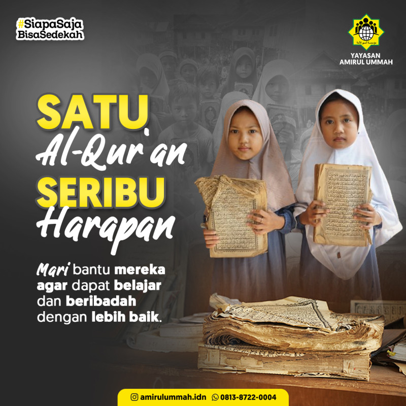 Sedekah Quran Untuk Pelosok Negeri