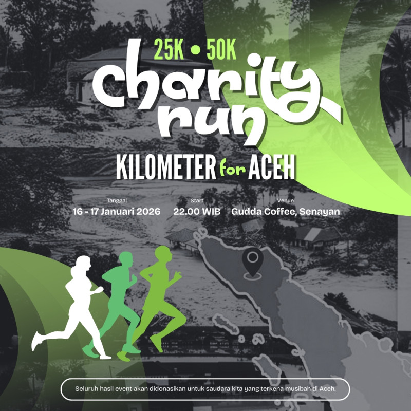 Charity Run KILOMETER FOR ACEH
