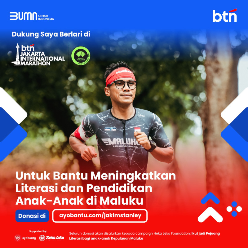 Run For Purpose Pendidikan Anak Anak Maluku - Stanley