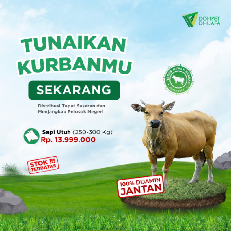 QURBAN / KURBAN KAMBING SAPI - DOMPET DHUAFA