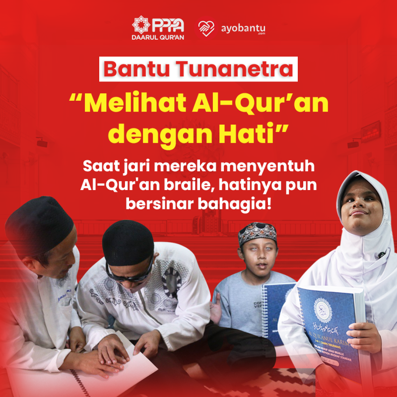 Donasi Qur'an Braille: Hadiah Terbaik untuk Santri Tunanetra
