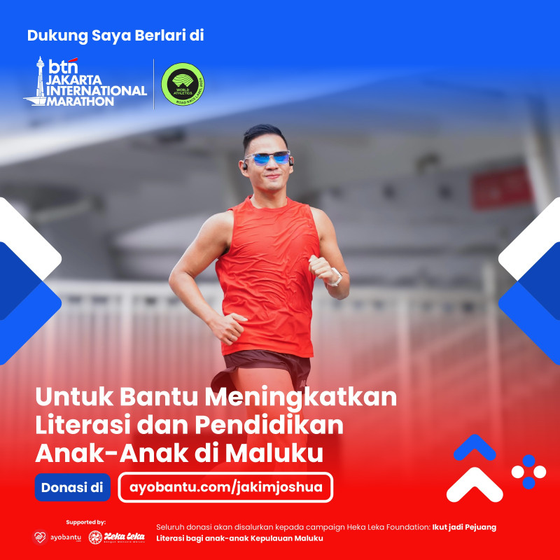 Run For Purpose Pendidikan Anak Anak Maluku - Joshua Astono