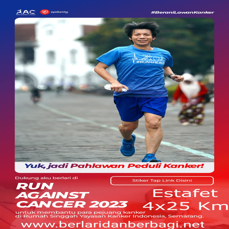 Run Against Cancer 2023 - Onggo Wiliyanto