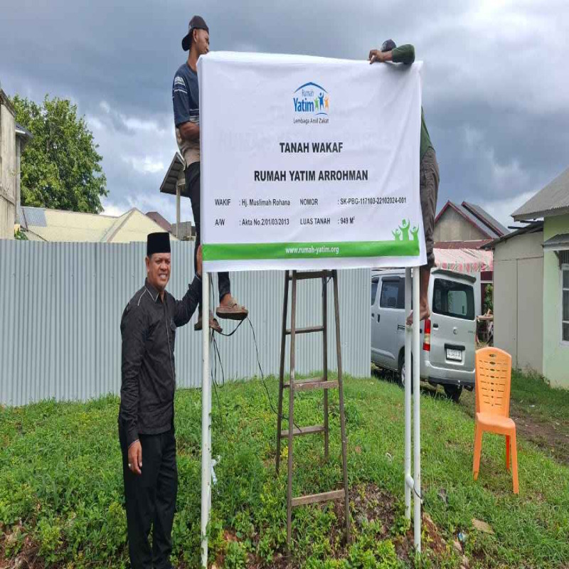 Wakaf Sekali Diberikan, Pahalanya Mengalir Selamanya.